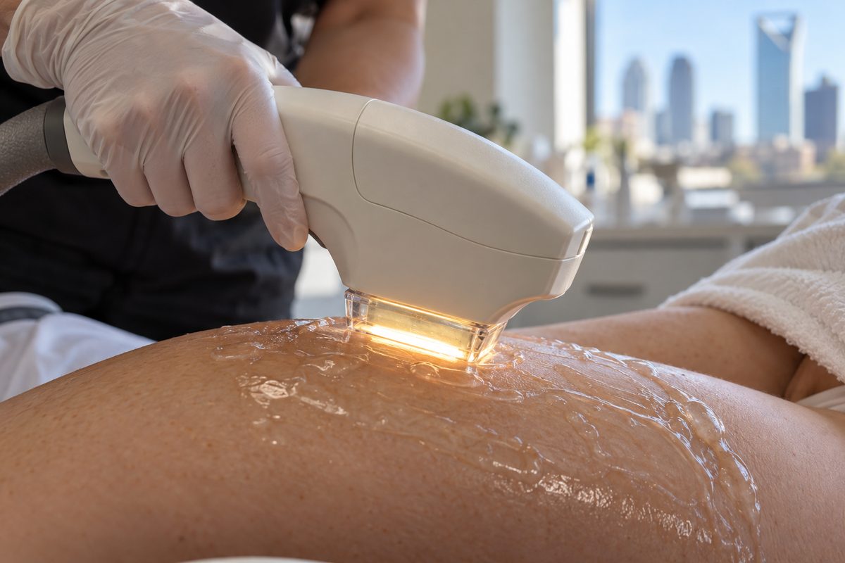 Sciton BBL Hero phototherapy treatment targeting epidermal pigment and vascularity.